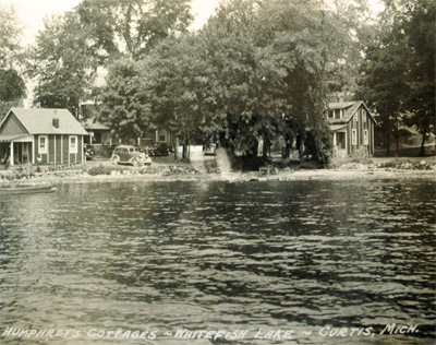 Curtis Michigan History, Curtis MI Pure Curtis Cabin History, Pete's Cove